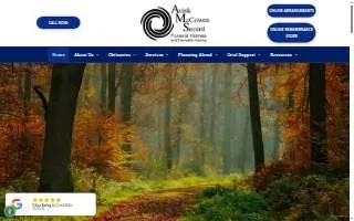 Avink, McCowen, & Secord Funeral Home and Cremation Society website