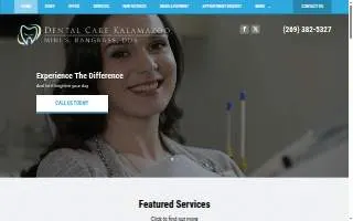 Dental Care Kalamazoo website