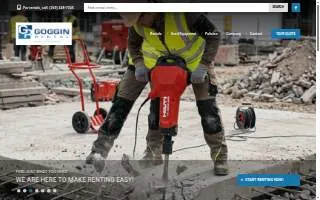 Goggin Rental website