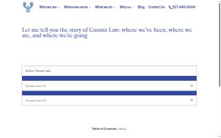 Coontz Law