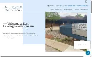 East Lansing Family Eyecare website