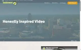 Good Fruit Video of Lansing website