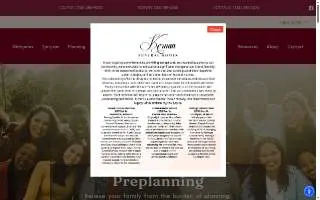 Czopek Funeral Directors website