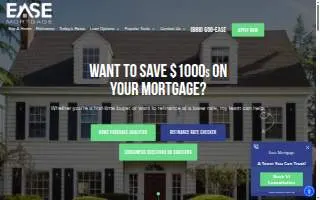 Ease Mortgage website