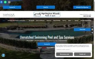 Huntington Woods Pools & Spas of Lincoln Park website