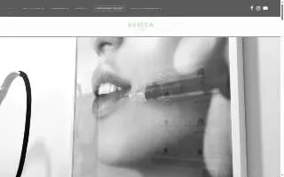 Avissa Skin website