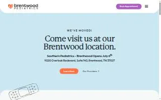 Brentwood Pediatric Associates of Livonia website