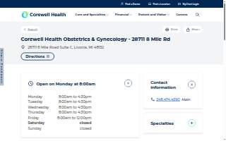 Corewell Health Obstetrics & Gynecology