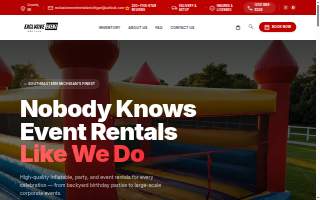 Exclusive Event Rentals Michigan