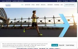 Michigan Foot & Ankle Center, P.C. website