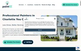 Paint In Manning of Livonia website