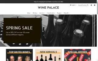 Wine Palace of Livonia website