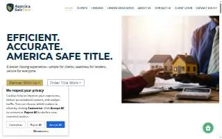 America Safe Title website