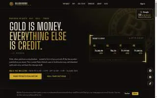 Bullion Reserve website