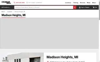 Cochrane Supply & Engineering website