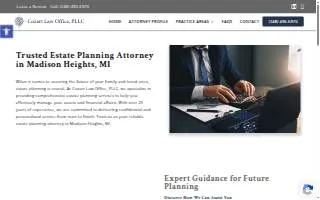 Cozart Law Office, PLLC of Madison Heights website