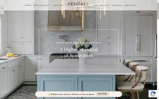 Kendall Design + Build Home Remodeling of Madison Heights website