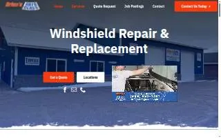Brian's Auto Glass, Inc website