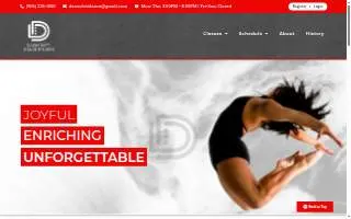 Dawn Dott Dance Studios - Portal Emails website