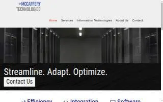 McCaffery Technologies website