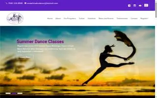 New Attitudes Dance Studios website