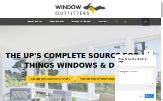Window Outfitters website