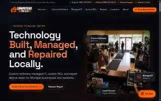 Computers To Go Midland website