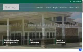 Smith-Miner Funeral Home website