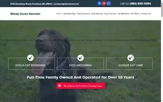 Windy Acres Kennels of Midland website