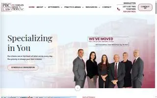 Petrangelo Bondy & Crossley, PC website