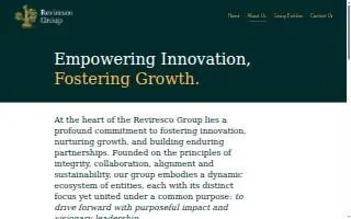 Reviresco Financial Planning & Wealth Management website