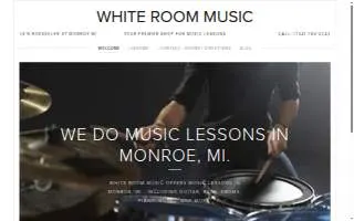 White Room Music website