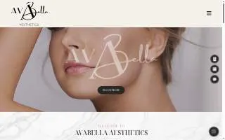 AvaBella Aesthetics website