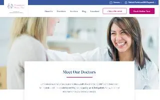 Comprehensive Woman's Care of Mount Clemens website