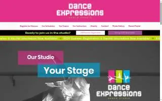 Dance Expressions of Mount Clemens website