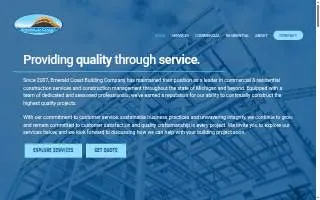 Emerald Coast Building Company website