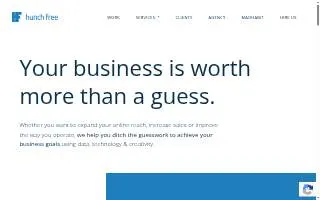 Hunch Free website