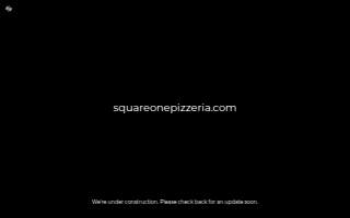 Square One Pizzeria
