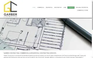 Garber Contracting Inc website