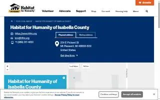 Habitat for Humanity ReStore of Mt. Pleasant website