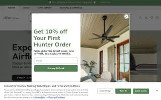 Hunter's Ale House website