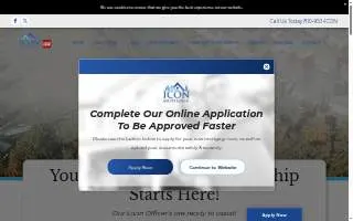 Icon Mortgage - Mt. Pleasant website