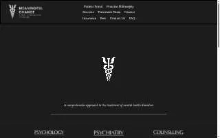 Meaningful Change: Clinical & Consultation Psychology website
