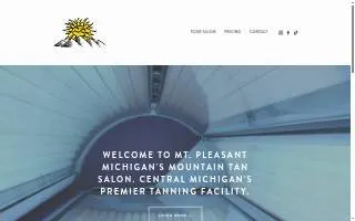 Mountain Tan website