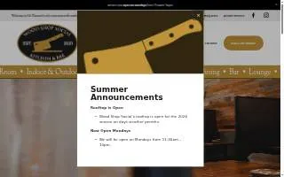 Wood Shop Social website
