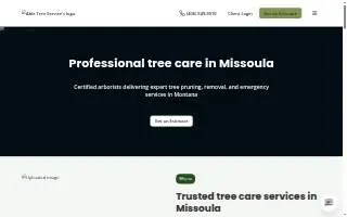 ABLE Tree Service LLC of Muskegon website