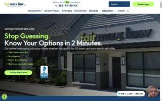 Fairmax Law of Dearborn website