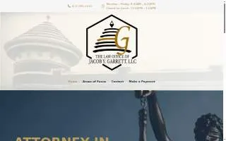 Garrett Law Bankruptcy Muskegon Cadillac and Manistee website