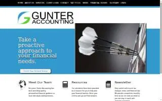 Gunter Accounting website