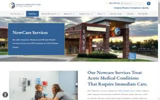 Hackley Community Care NowCare website
